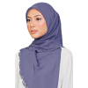 Sulam Teja Cotton Voile Square in Ash Blue